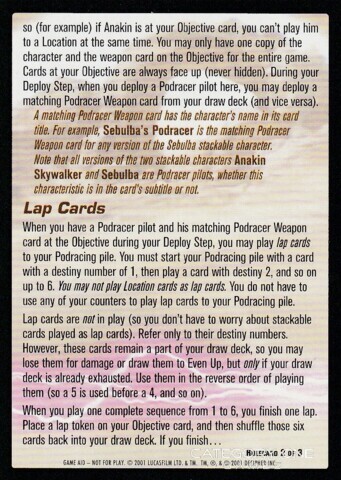 Rules Card #2 [Dark]